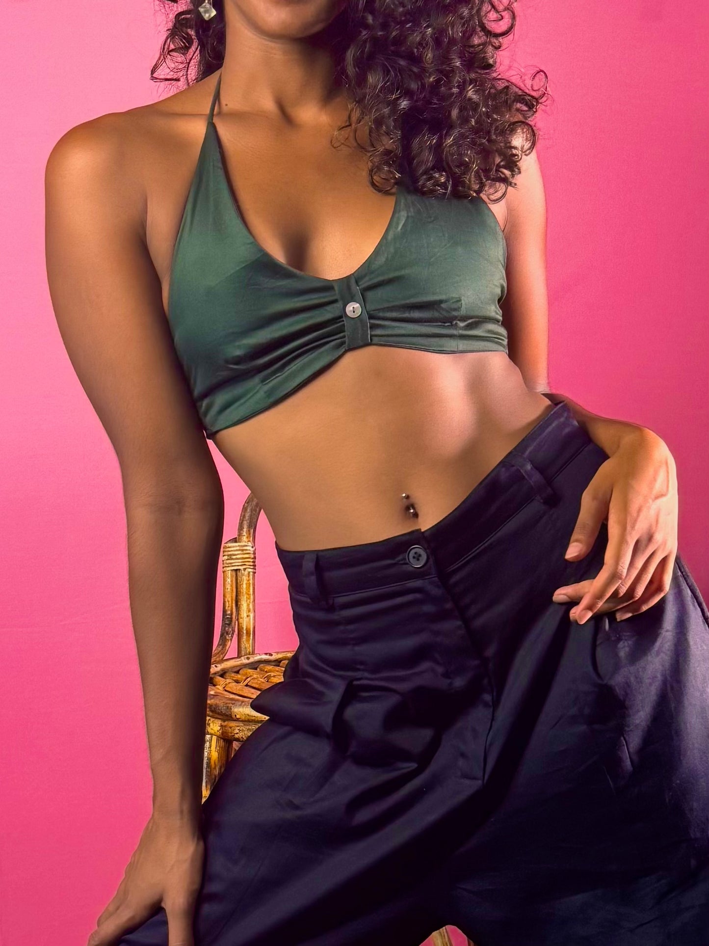 Halter Wrap Top