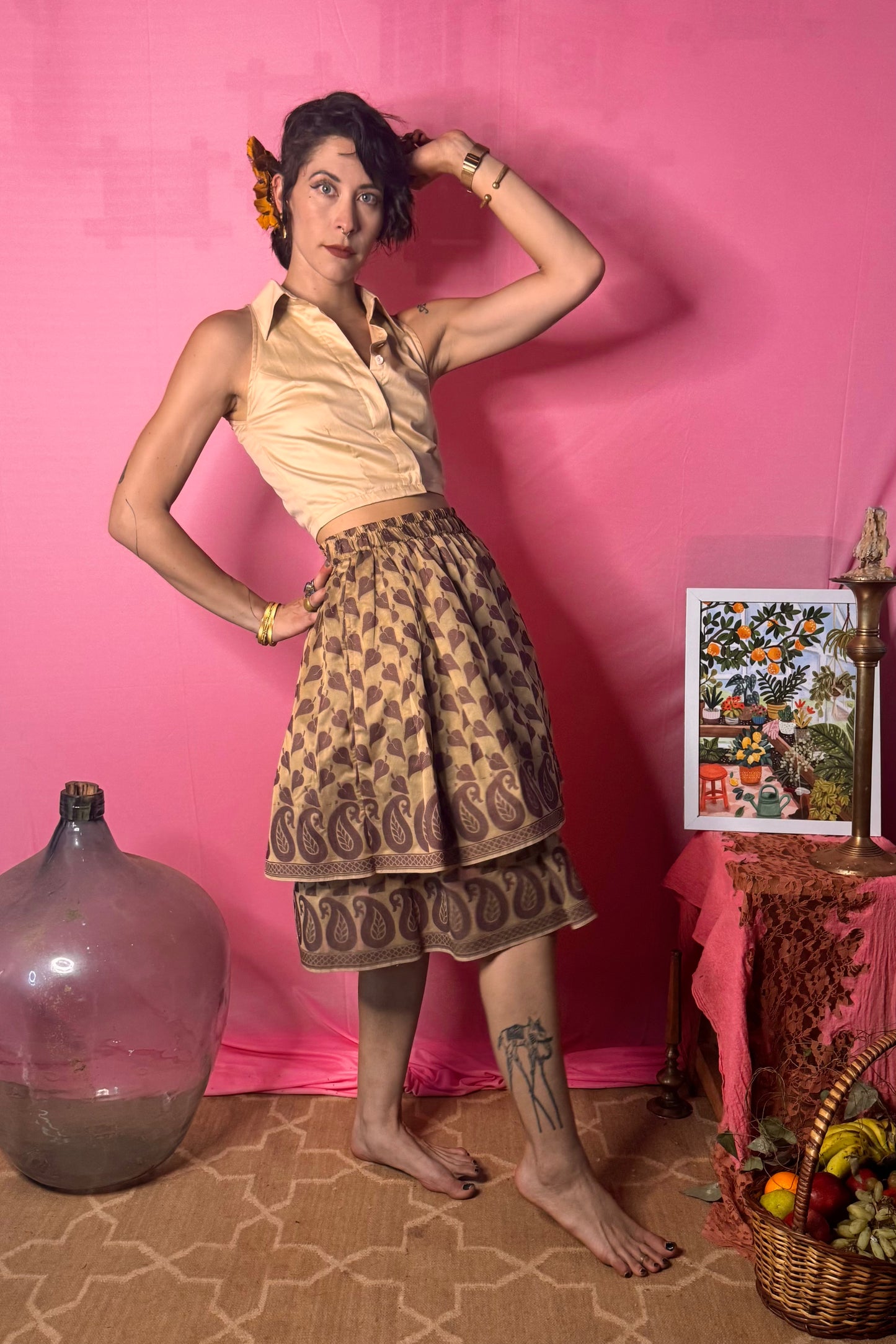 Tiered Skirt