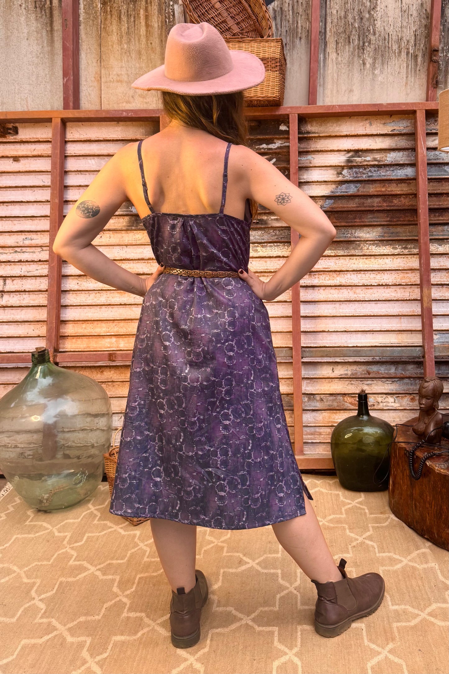 Side Slit Sheath Dress