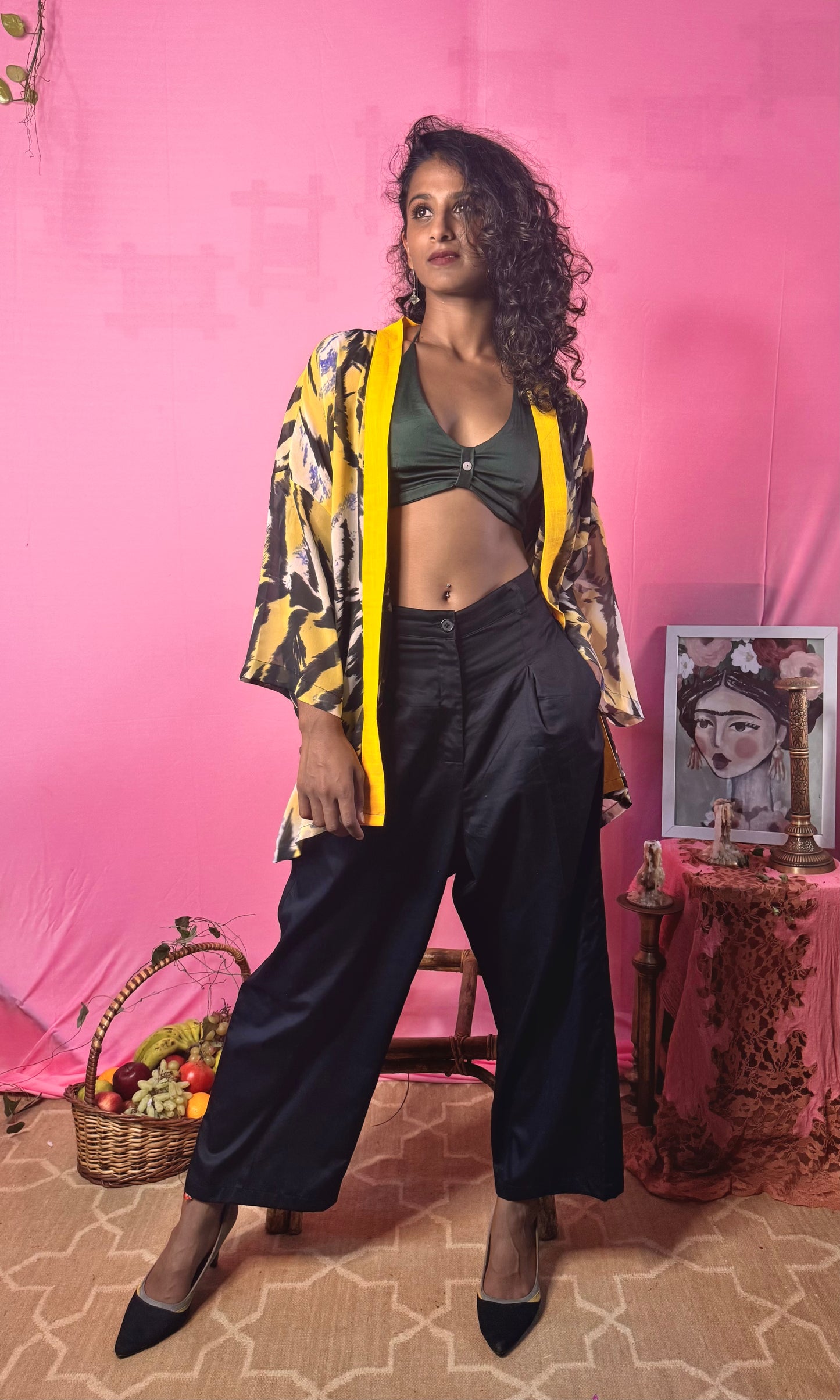 Sunstripe Kimono