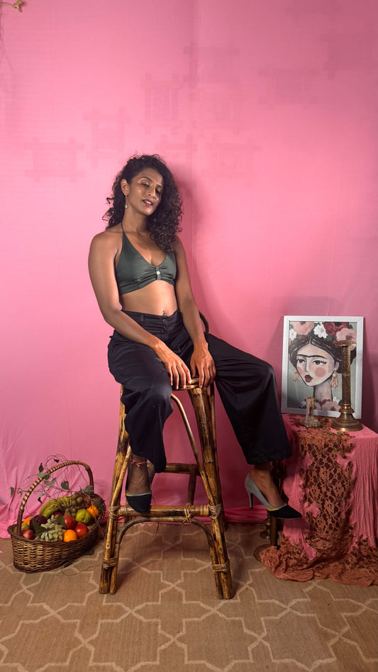 Halter Wrap Top
