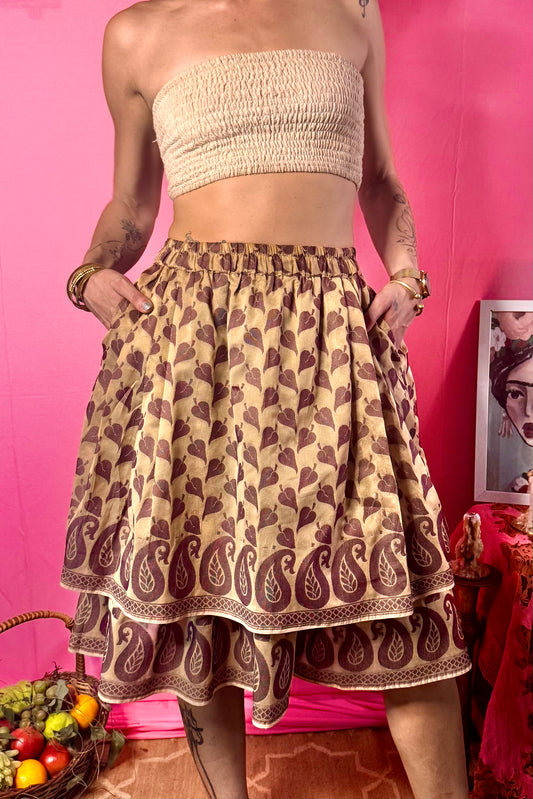 Tiered Skirt