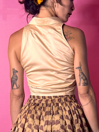 Tailored Crop Shirt