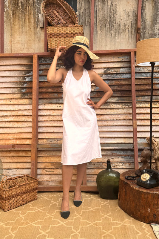 A Line Racer Bloom Dress