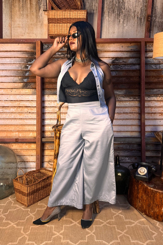 Wide Legged Flair Pants